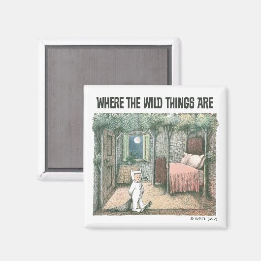 Waar de wilde dingen zijn | Scene 3 Magneet (Voorkant / Achterkant)