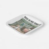 Waar de wilde dingen zijn | Scene 3 Papieren Bordje (Gebogen)