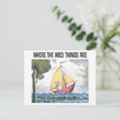 Waar de wilde dingen zijn | Scène 5 Briefkaart (Staand voorkant)