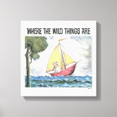 Waar de wilde dingen zijn | Scène 5 Canvas Afdruk (Voorkant)