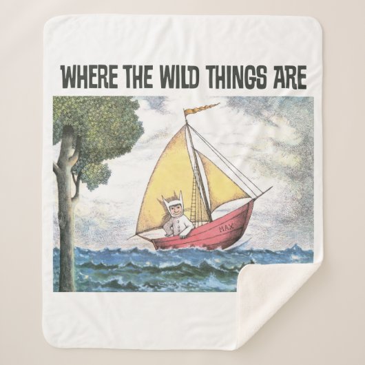 Waar de wilde dingen zijn | Scène 5 Sherpa Deken (Voorkant)