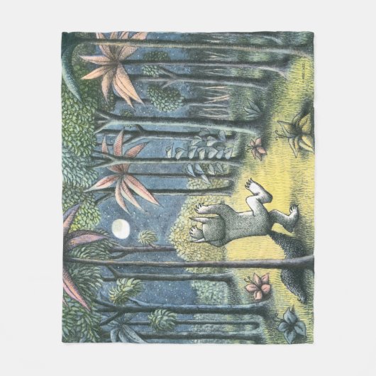 Waar de wilde dingen zijn | Scène 6 Fleece Deken (Voorkant)