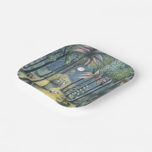 Waar de wilde dingen zijn | Scène 6 Papieren Bordje (Gebogen)