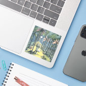 Waar de wilde dingen zijn | Scène 6 Sticker (Laptop met iPhone)