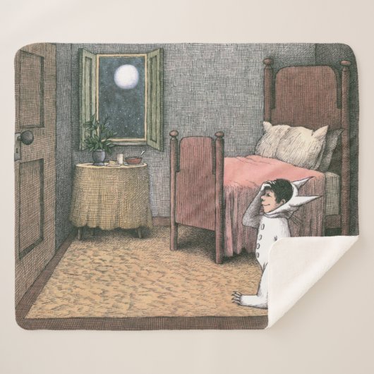 Waar de wilde dingen zijn | Scene 7 Sherpa Deken (Voorkant (horizontaal))