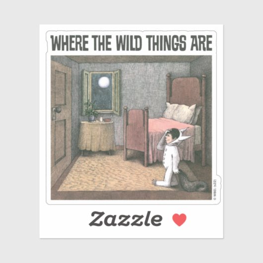 Waar de wilde dingen zijn | Scene 7 Sticker (Vel)