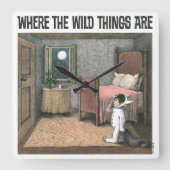Waar de wilde dingen zijn | Scene 7 Vierkante Klok (Voorkant)