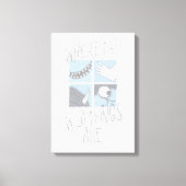 Waar de wilde dingen zijn | Square Graphic Canvas Afdruk (Voorkant)