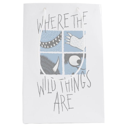Waar de wilde dingen zijn | Square Graphic Medium Cadeauzakje (Voorkant)