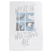 Waar de wilde dingen zijn | Square Graphic Medium Cadeauzakje (Achterkant)