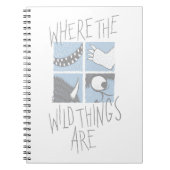 Waar de wilde dingen zijn | Square Graphic Notitieboek (Voorkant)