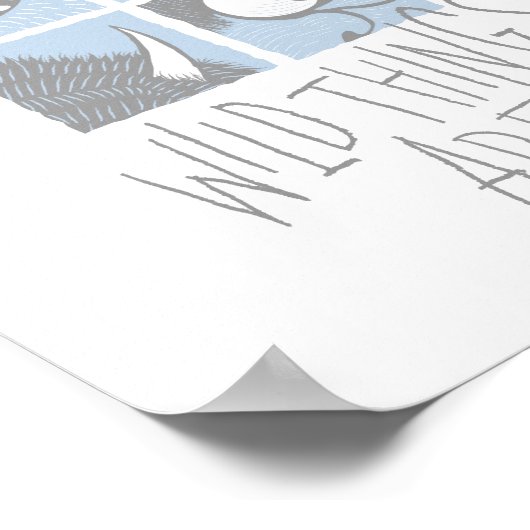 Waar de wilde dingen zijn | Square Graphic Poster (Hoek)