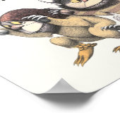 Waar de wilde dingen zijn | Twee wilde dingen Poster (Hoek)