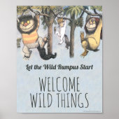 Waar de Wilde Dingen Zijn - Verjaardagsgroet Poster (Voorkant)