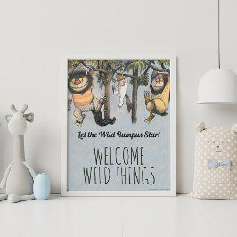 Waar de Wilde Dingen Zijn - Verjaardagsgroet Poster