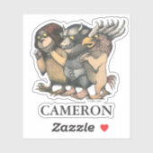 Waar de wilde dingen zijn | Wezens Sticker (Vel)