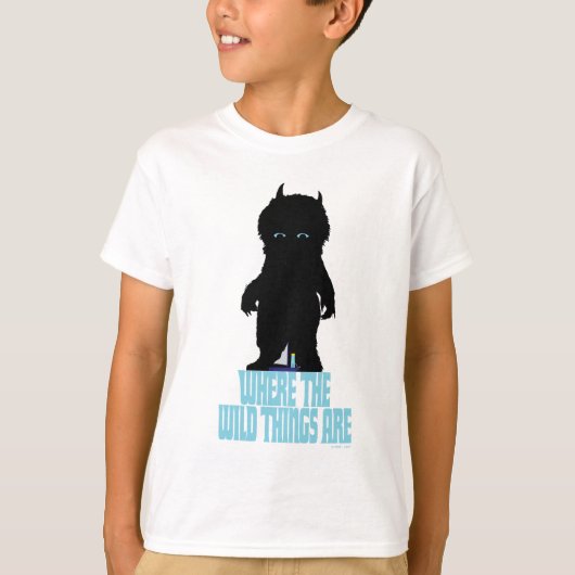 Waar de wilde dingen zijn | Wild Thing Silhouette T-shirt (Voorkant)