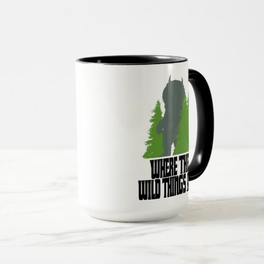 Waar de wilde dingen zijn | Wilde dding en bomen Mok (Voorkant rechts)