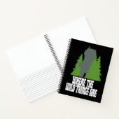 Waar de wilde dingen zijn | Wilde dding en bomen Notitieboek (Binnen)