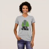 Waar de wilde dingen zijn | Wilde dding en bomen T-shirt (Voorkant volledig)