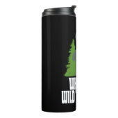 Waar de wilde dingen zijn | Wilde dding en bomen Thermosbeker (Gedraaid links)