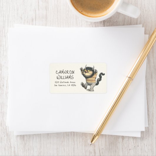 Waar de wilde dingen zijn | Wilde dding Etiket (Insitu)