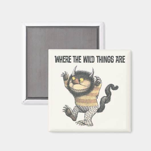 Waar de wilde dingen zijn | Wilde dding Magneet (Voorkant / Achterkant)