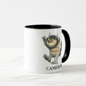 Waar de wilde dingen zijn | Wilde dding | Naam toe Mok (Voorkant rechts)