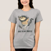 Waar de wilde dingen zijn | Wilde dding Tri-Blend Shirt (Voorkant)