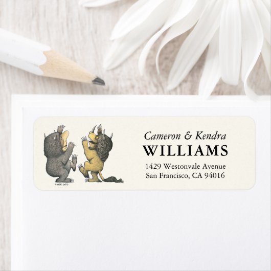 Waar de wilde dingen zijn | Wilde dingen Etiket (Insitu)