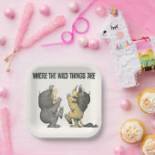 Waar de wilde dingen zijn | Wilde dingen Papieren Bordje (Feest)