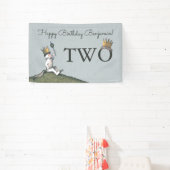 Waar de Wilde Things Are 2de verjaardag Banner (Insitu)