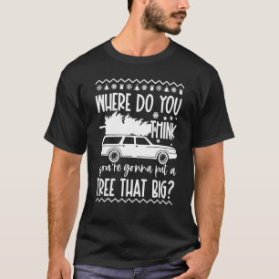 Waar denk je dat je een boom gaat zetten die t-shirt
