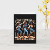 Waar die fans bij Boots on the Ground grappig west Kaart (Gele Bloem)