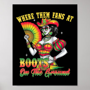 Waar die fans bij Juneteenth Cowgirl Boots op de Poster