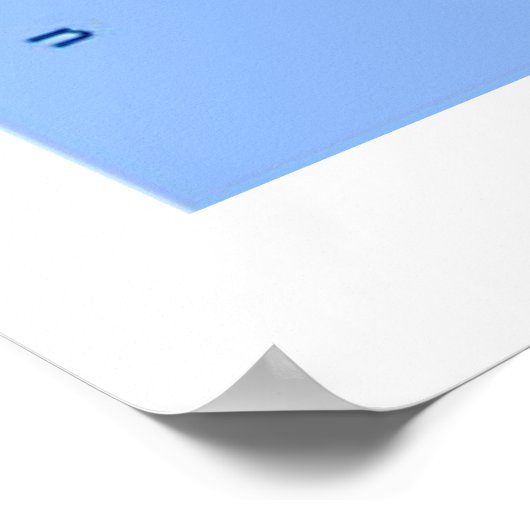 Waar Dixie Alley woont (Verenigde Staten-kaart) Poster (Hoek)