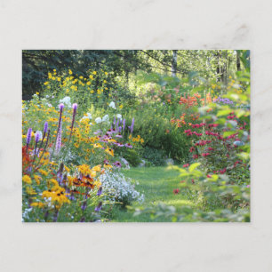 Waar drie tuinen samenkomen briefkaart