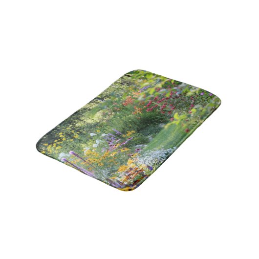 Waar drie tuinen samenkomen, klein gecentreerd badmat (Gekanteld)