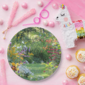 Waar drie tuinen samenkomen papieren bordje (Feest)