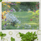 Waar drie tuinen samenkomen theedoek (Gevouwen)