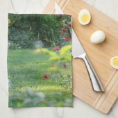 Waar drie tuinen samenkomen theedoek (Quarter Fold)