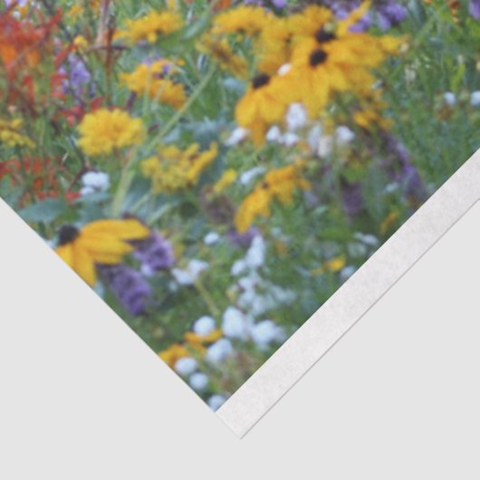 Waar drie tuinen samenkomen tissuepapier (Detail)