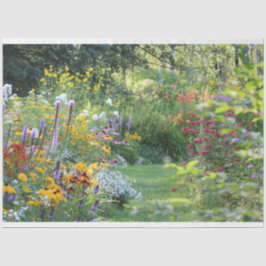 Waar drie tuinen samenkomen tissuepapier