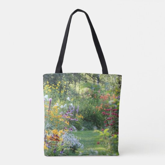 Waar drie tuinen samenkomen tote bag (Achterkant)