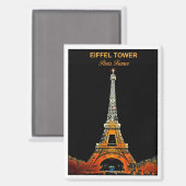 Waar dromen de hemel raken: Eiffeltoren magneet (Voorkant / Achterkant)