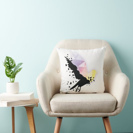 "Waar duisternis eindigt, begint de hoop." Kussen (Stoel)