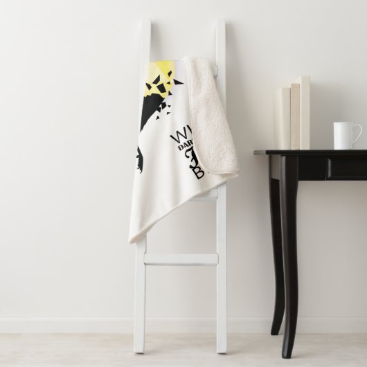 "Waar duisternis eindigt, begint de hoop." Sherpa Deken (In situ)