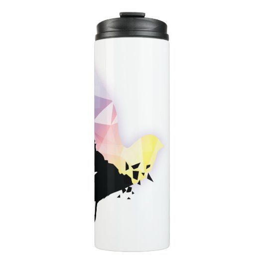 "Waar duisternis eindigt, begint de hoop." Thermosbeker (Voorkant)