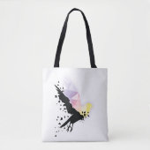 "Waar duisternis eindigt, begint de hoop." Tote Bag (Voorkant)