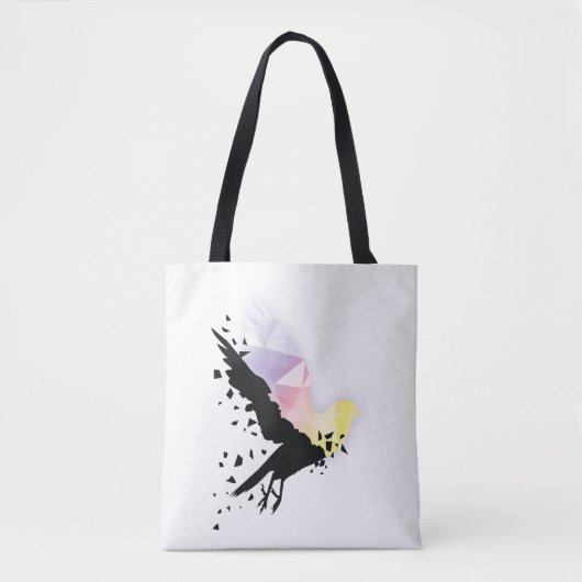 "Waar duisternis eindigt, begint de hoop." Tote Bag (Voorkant)